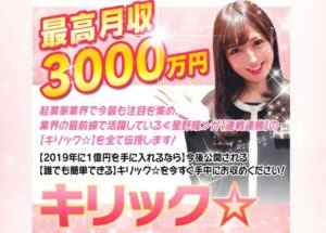 星野耀(ほしのひかり)|キリック☆は詐欺なのか?本当に稼げるのか?