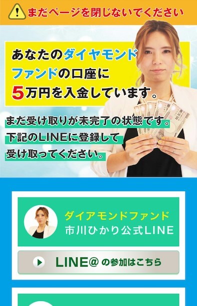 【ダイヤモンドファンド】画像５