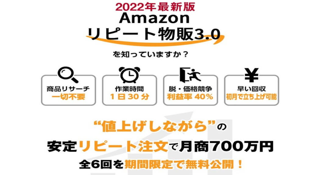 2022最新版Amazonリピート物販3.0は物販詐欺！？三山純と松本剛徹の評判は？