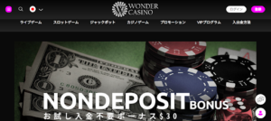 ワンダーカジノで副業は可能?それとも詐欺?評判や口コミは?概要や遊び方を徹底解説!